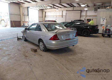 2002 Honda Civic Ex z USA, uszkodzony, nr VIN 1HGEM22992L051968